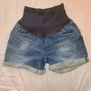 Maternity Denim Shorts